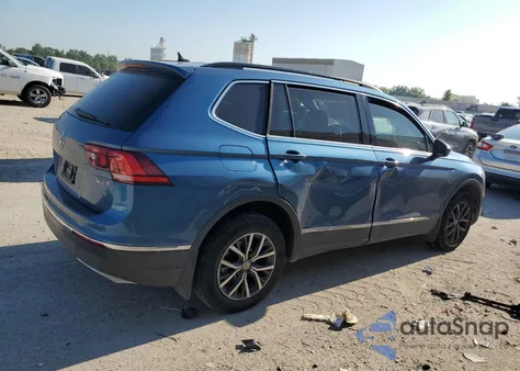 2020 Volkswagen Tiguan Se z USA, uszkodzony, nr VIN 3VV2B7AX8LM076494